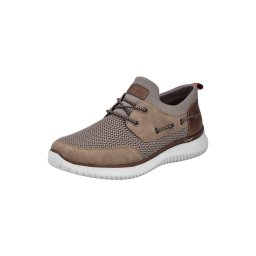 Rieker Pantofi cu șireturi sport bej închis