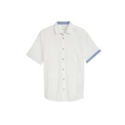 TOM TAILOR Cămașă alb
