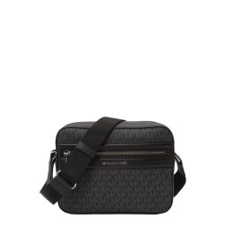 Michael Kors Geantă de umăr 'TOUR' gri închis / negru