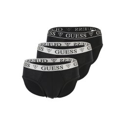 GUESS Boxeri negru / alb