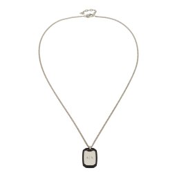 ARMANI EXCHANGE Lanțuri negru / argintiu
