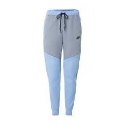 Nike Sportswear Pantaloni 'TCH FLC' albastru deschis / gri