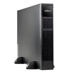 Cabinet 2U nJoy Sustine pana la 16 Baterii 12V/7Ah pentru Balder 6000 / 10000 Negru