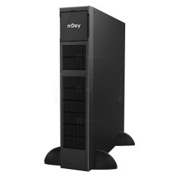 Cabinet 2U nJoy CA0712GX-AZ Sustine pana la 12 Baterii pentru Balder 2000 / 3000 Negru