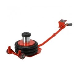 Yato - YT-17233 - Cric auto pneumatic cu perna, 500 mm, 4 T, roti de transport
