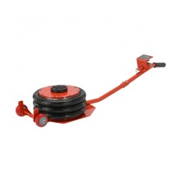 Yato - YT-17237 - Cric auto pneumatic cu perna, 400 mm, 6 T, roti de transport