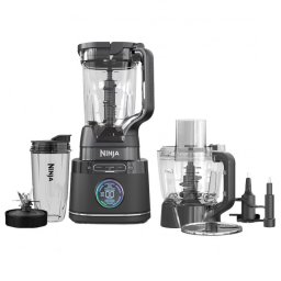 Blender 3in1 Ninja TB401EU, 1200W, 2.1 L, 10 viteze + moduri, Timer, LED, Tehnologie BlendSense, Fara BPA, Negru