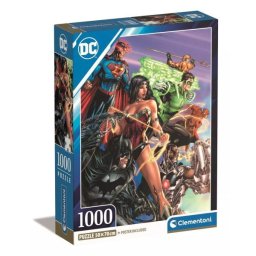 Clementoni: DC Comics Liga Justiției - puzzle cu 1000 piese