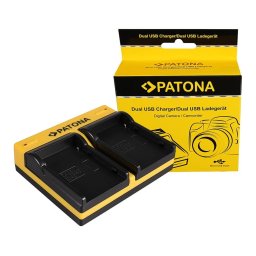 Patona Dual incarcator pentru Canon BP-915 EOS C300 C300 PL BP-915 HA HA H1S BP-915 PowerShot incl. Micro-USB cable