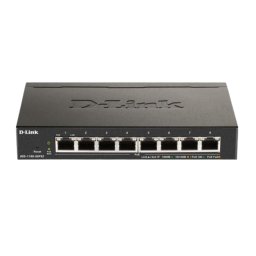 Switch 8 porturi 16 Gbps cu management D-Link DGS-1100-08V2