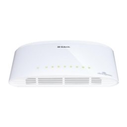 Switch D-Link 8 porturi 16 Gbps fara management - DGS-1008D