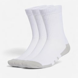 Set 3 perechi de șosete lungi ADIDAS Alb