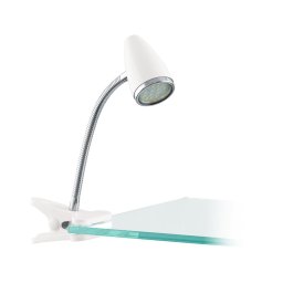 Eglo 902368 - Lampă LED cu clemă RICCIO 1xGU10/2,8W/230V alb/crom lucios