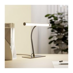 Eglo 901981 - Lampă de birou RICCIONE LED dimabilă, 5W/230V, 2700/4000/6500K, crom
