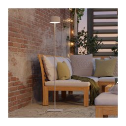 Eglo 901893 - Lampă solară de exterior ROCCANOVA, LED 2,8W/3,7V, IP44, albă