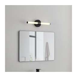Eglo 901852 - Iluminare LED pentru oglindă de baie RAMOLA, 7,5 W, 230 V, 45 cm, IP44, negru