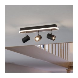Eglo 901633 - Spot LED RIMBOCCHI, 20W/230V, maro/negru