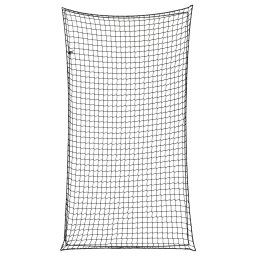 Plasa de remorca cu funie elastica, negru, 3x1,65 m, PP GartenMobel Dekor