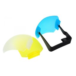 Blitz ​JJC FC-33 Kit bounce diffuser 3 in 1 – alb, flourescent, incandescent