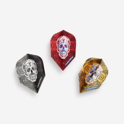 3 seturi a câte 3 pene standard skulls