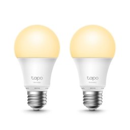 BEC LED wireless TP-LINK, 800lm, 8.7W, E27, se conecteaza la router Wi-Fi, intensitate reglabila, control prin smartphone cu aplicatia TAPO Tapo L510E(2-pack) (include timbru verde 0.60 lei)