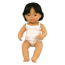 Papusa Baiat Asiatic Miniland 38 Cm