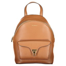 Rucsac din piele neagră Coccinelle