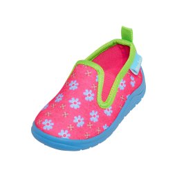 PLAYSHOES Papuci de casă azuriu / verde limetă / roz