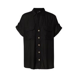 VERO MODA Bluză 'Bumpy' negru