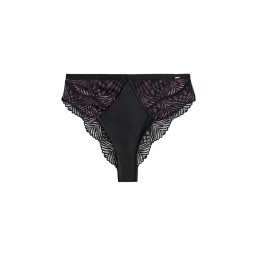 Lipsy Slip mov prună / negru