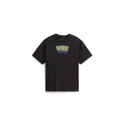 VANS Tricou 'Graff' verde deschis / lila / negru