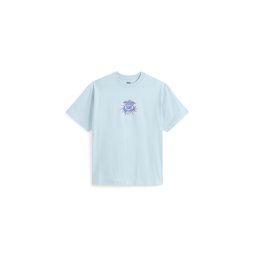VANS Tricou 'Torched' azuriu / mov lavandă