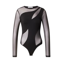 ABOUT YOU Tricou body 'Gemma' negru