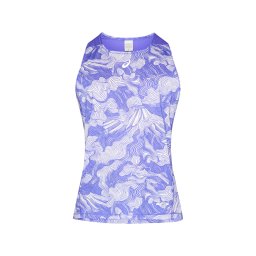 ASICS Tricou funcțional 'FUJITRAIL SINGLET' albastru / alb