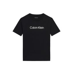 Calvin Klein Jeans Tricou negru / alb