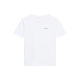 Calvin Klein Jeans Tricou negru / alb