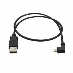 Cablu USB-A la Micro USB-B, USBAUB50CMLA, Negru, 0.5m