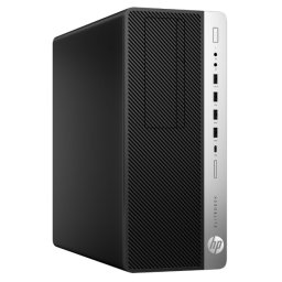 Unitate PC Refurbished HP EliteDesk 800 G5 Tower, Intel Core I5-9500, 8 GB RAM, 250 GB SSD, DVD/RW, Windows 11 Pro, Stare Buna