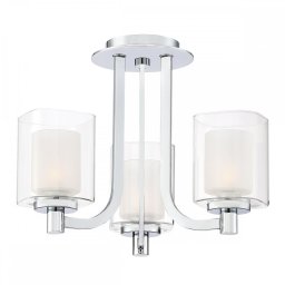 Lustră baie Kolt, crom, L:38,4 cm, 3x3,5W G9 LED, IP44, QZ-KOLT-SF-PC-BATH
