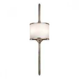 Aplică mare baie Mona, argintiu Classic Pewter, IP44, 2x3,5W-G9-LED, KL-MONA-L-CLP