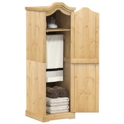 Sifonier Corona, 55x52x170 cm, lemn masiv de pin GartenMobel Dekor