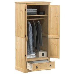 Sifonier Corona, 76x50x170 cm, lemn masiv de pin GartenMobel Dekor