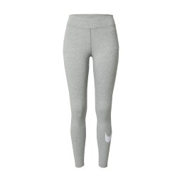 NIKE Leggings 'Essential' gri amestecat / alb