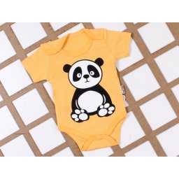 Body Bebelusi Urs Panda - Galben