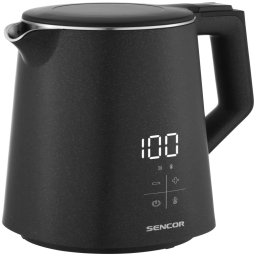 SENCOR SWK 0600BK Fierbător Hőfokszabályozós 2200W 1.7L Negru