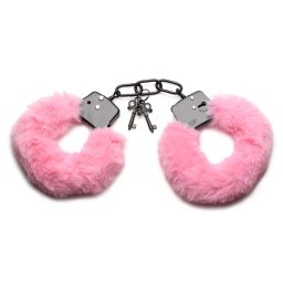 Catuse Cuffed In Fur Pink