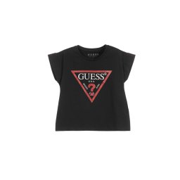 GUESS K T-Shirt Pentru copii Cropped Ss Core J81I15J1311 p9ba black and red block