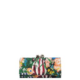 TED BAKER Portofel Bouanne Bouquet Printed Leather Large Bobble 284106 multicol