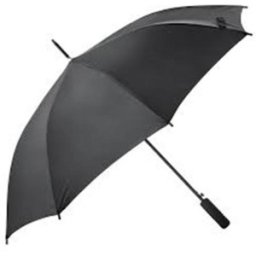 Umbrela Lux, Rotunda, Neagra, Diametru Deschidere 111 cm, Z-tools