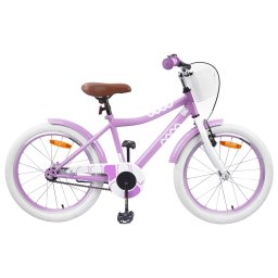 Bicicleta pentru Copii 18 Inci pentru 5-7 ani Violet GartenMobel Dekor